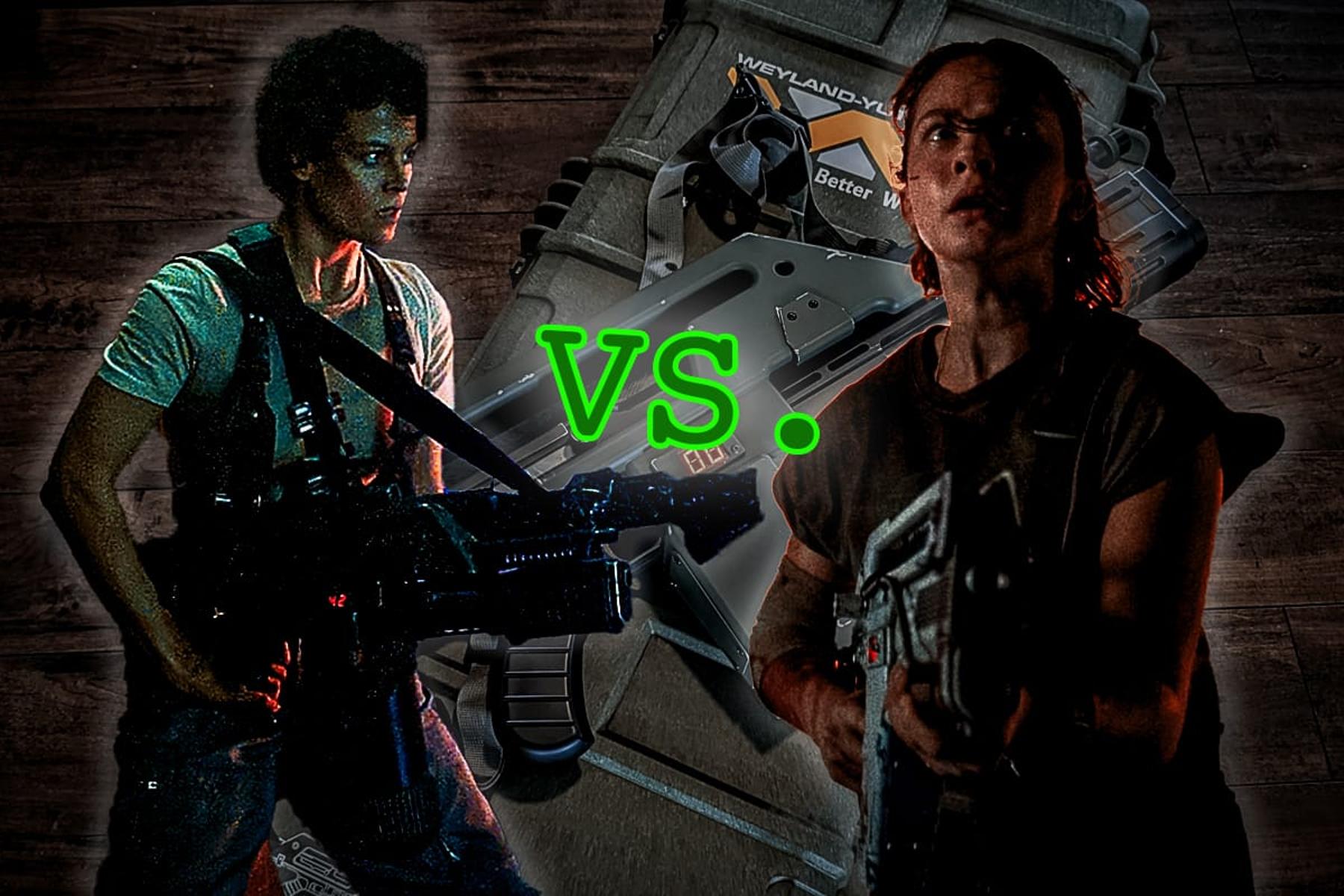 Aliens M41A Pulse Rifle Vs. Alien: Romulus F44AA Pulse Rifle