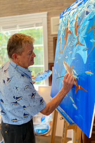 Guy Harvey painting