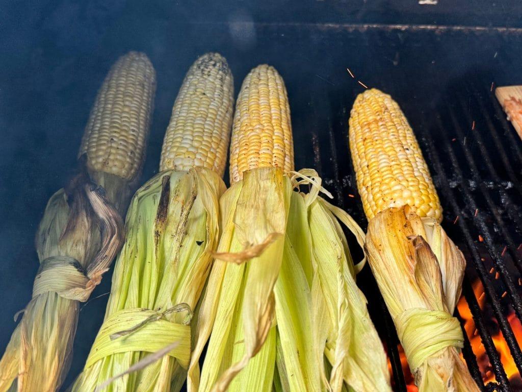 how to smoke corn on the cob