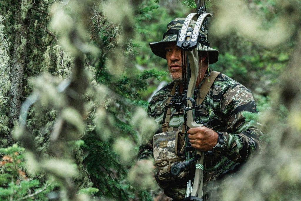 Jocko Willink on the hunt in his Origin USA hunting clothing.