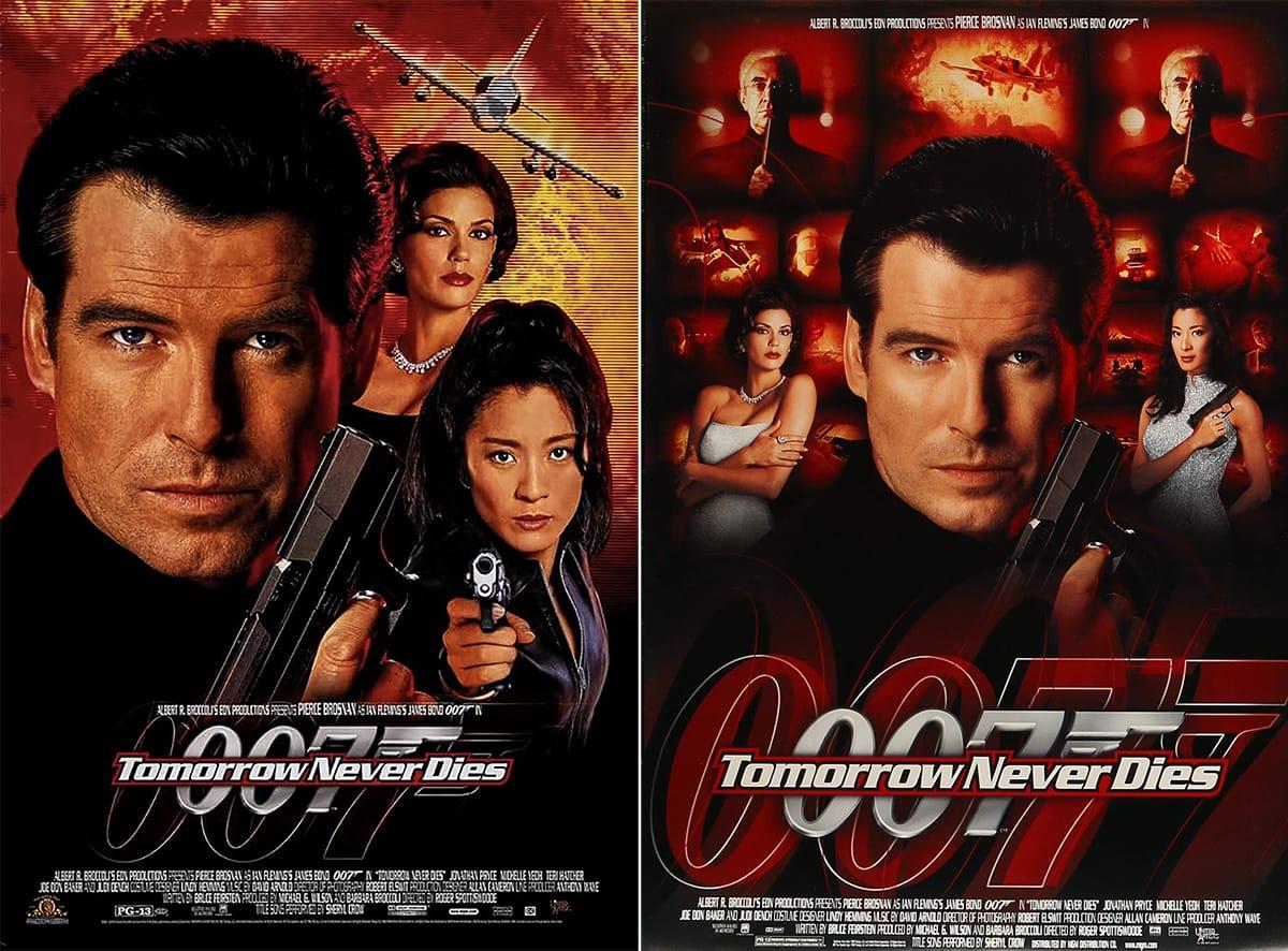 The Poster for Tomorrow Never Dies featuring the Walther P99