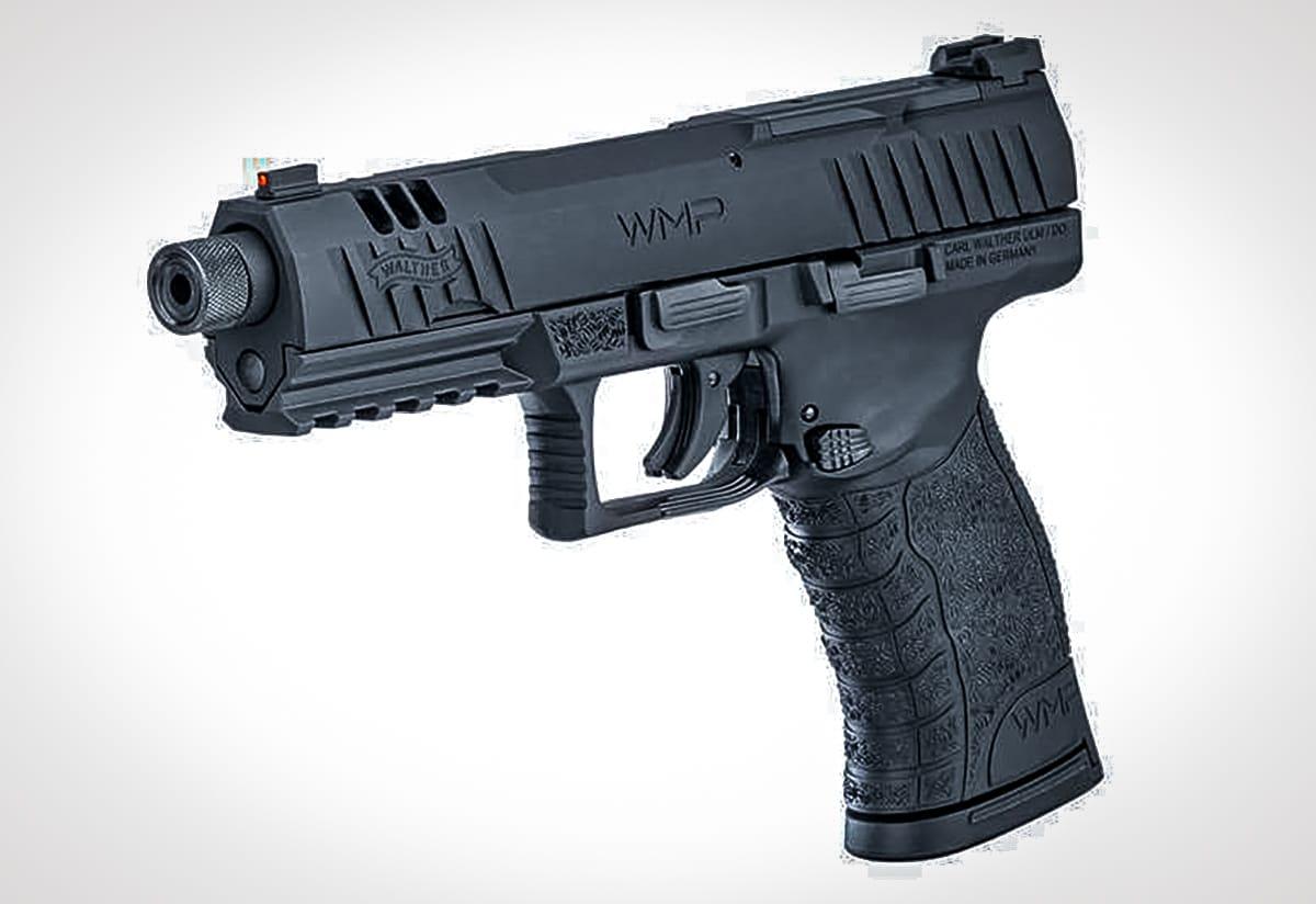 Walther WMP SD pistol in .22 Magnum and threaded barrel