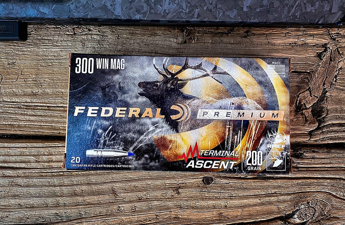 Terminal Ascent from Federal Premium in .300 win mag